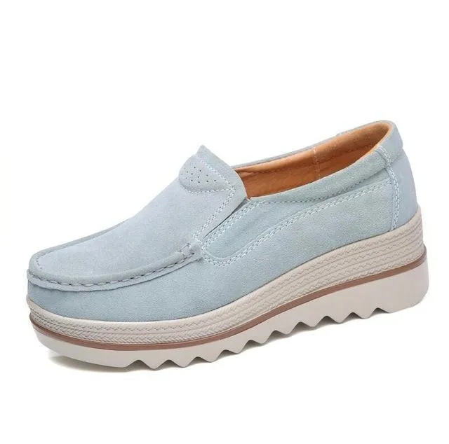 Comfy Slip-On Platform Shoes Casual Reebok Shoes
