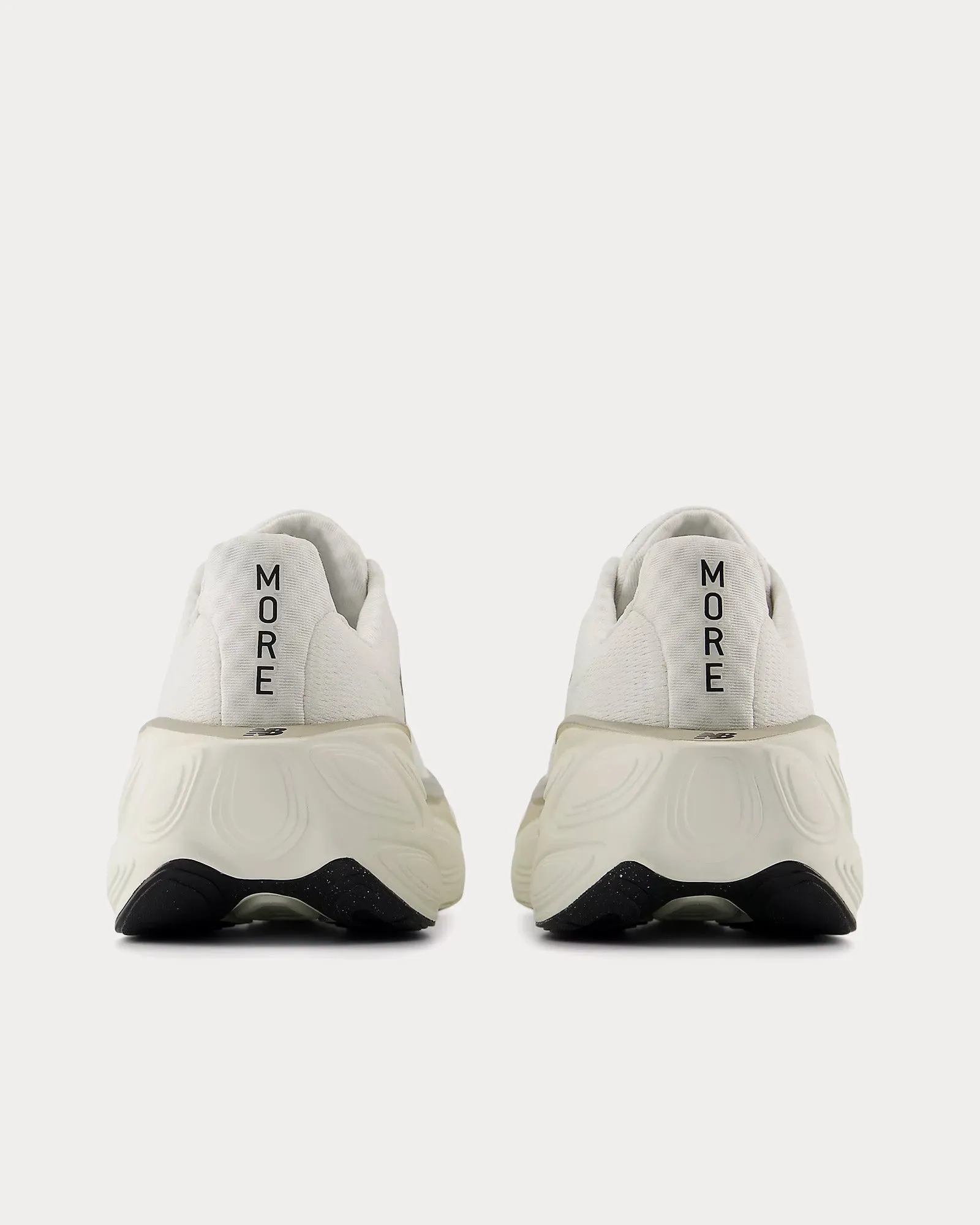 Fresh Foam X More v5 White / Sea Salt / Light Gold Metallic Running Shoes New Balance 1080 Vs Brooks Glycerin