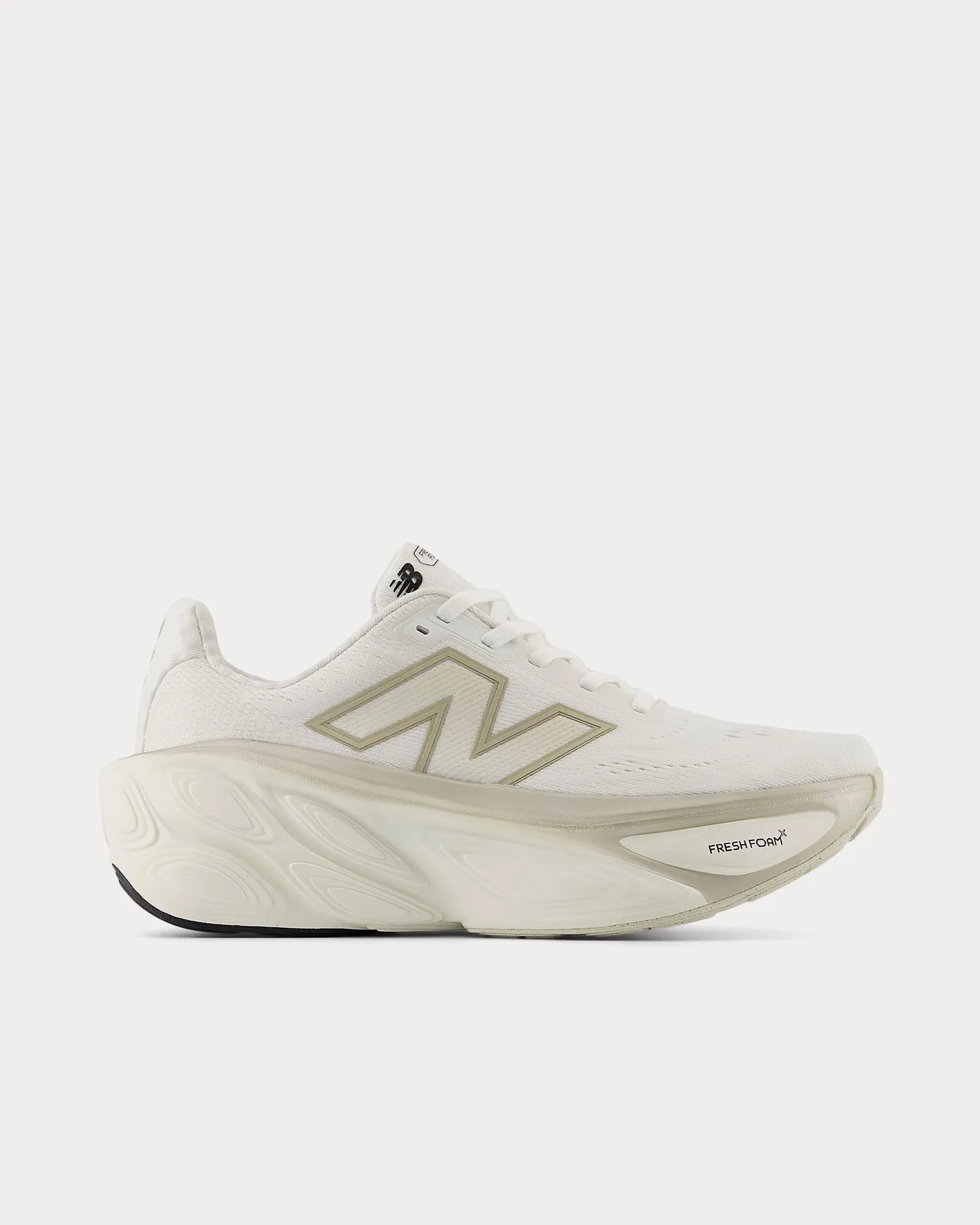 Fresh Foam X More v5 White / Sea Salt / Light Gold Metallic Running Shoes New Balance Rebel V4 Price