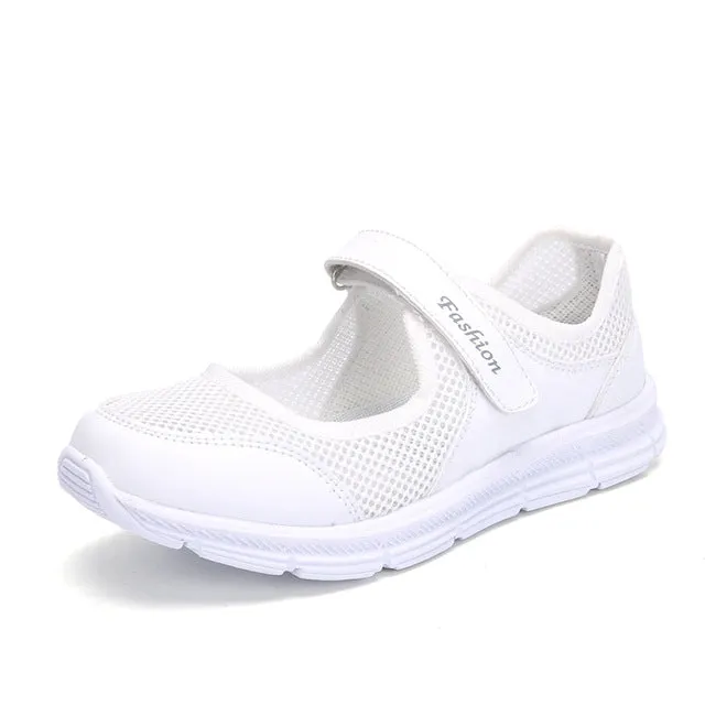 Top Ranked Running Shoes Women's summer breathable sports shoes healthy walking mesh running shoes
