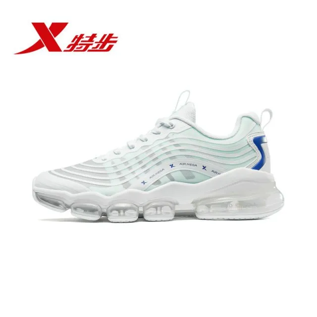Xtep Men's Running Shoes Men's Lightweight Shock Absorption Sports Running Shoes Men's Casual Sports Shoes 881219119561 Rocker Running Shoes