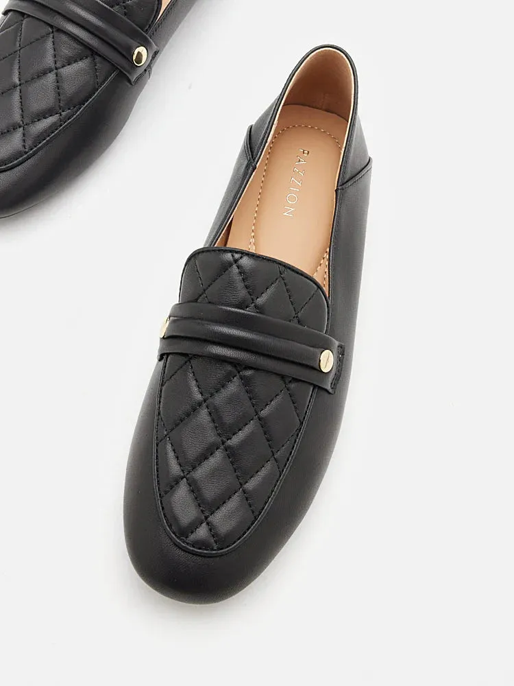 Sandra Quilted Loafers Sweatpants Loafers