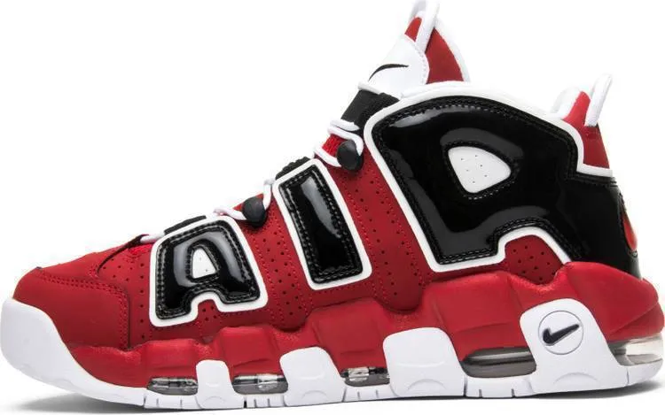Nike Air More Uptempo 'Bulls' Sneaker Shoes Basketball Men Size US 7 - 13 Asics Best Shoes For Flat Feet