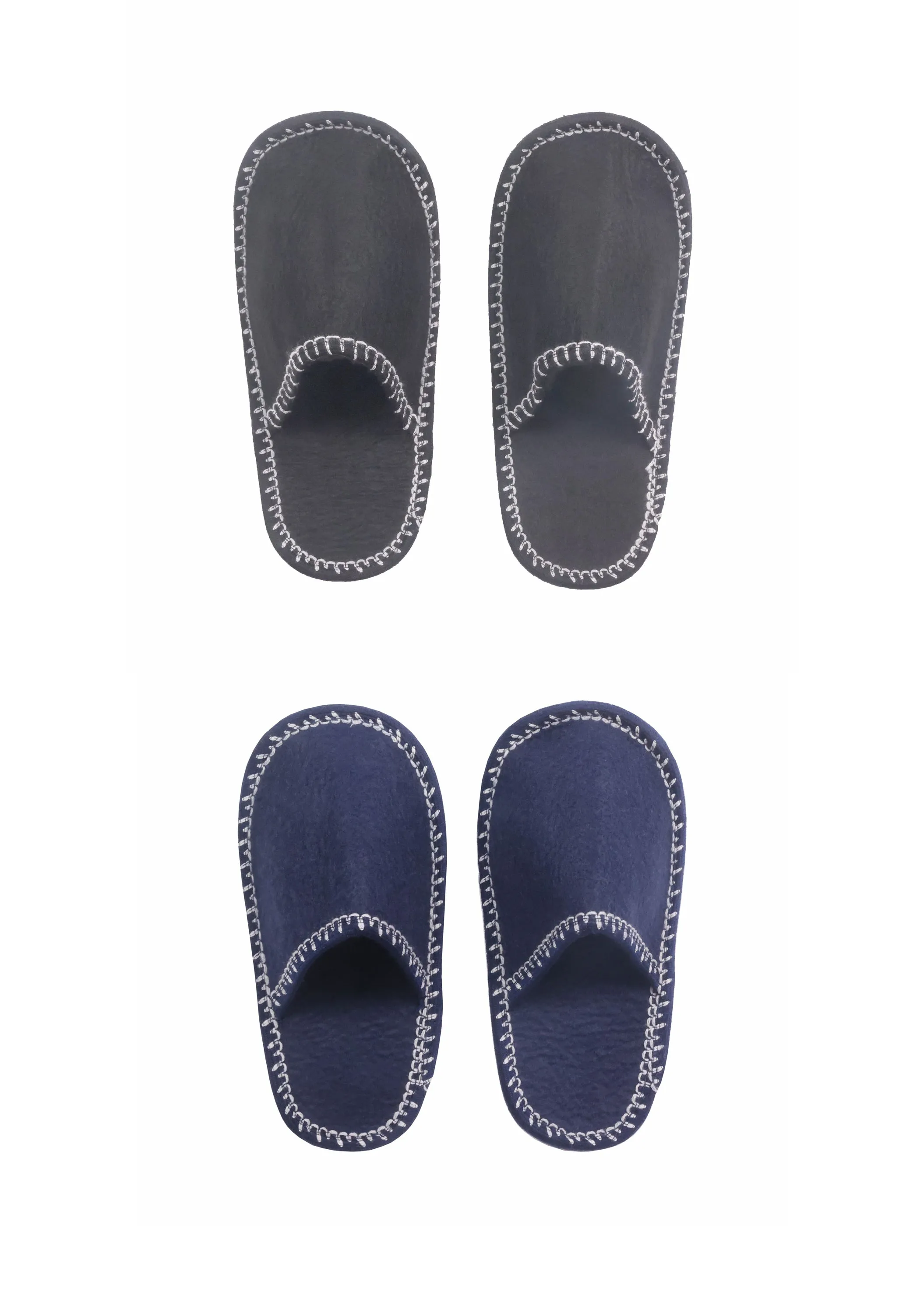 Plants For Sale Men's 6 Pairs Slippers Set,Grey/Blue