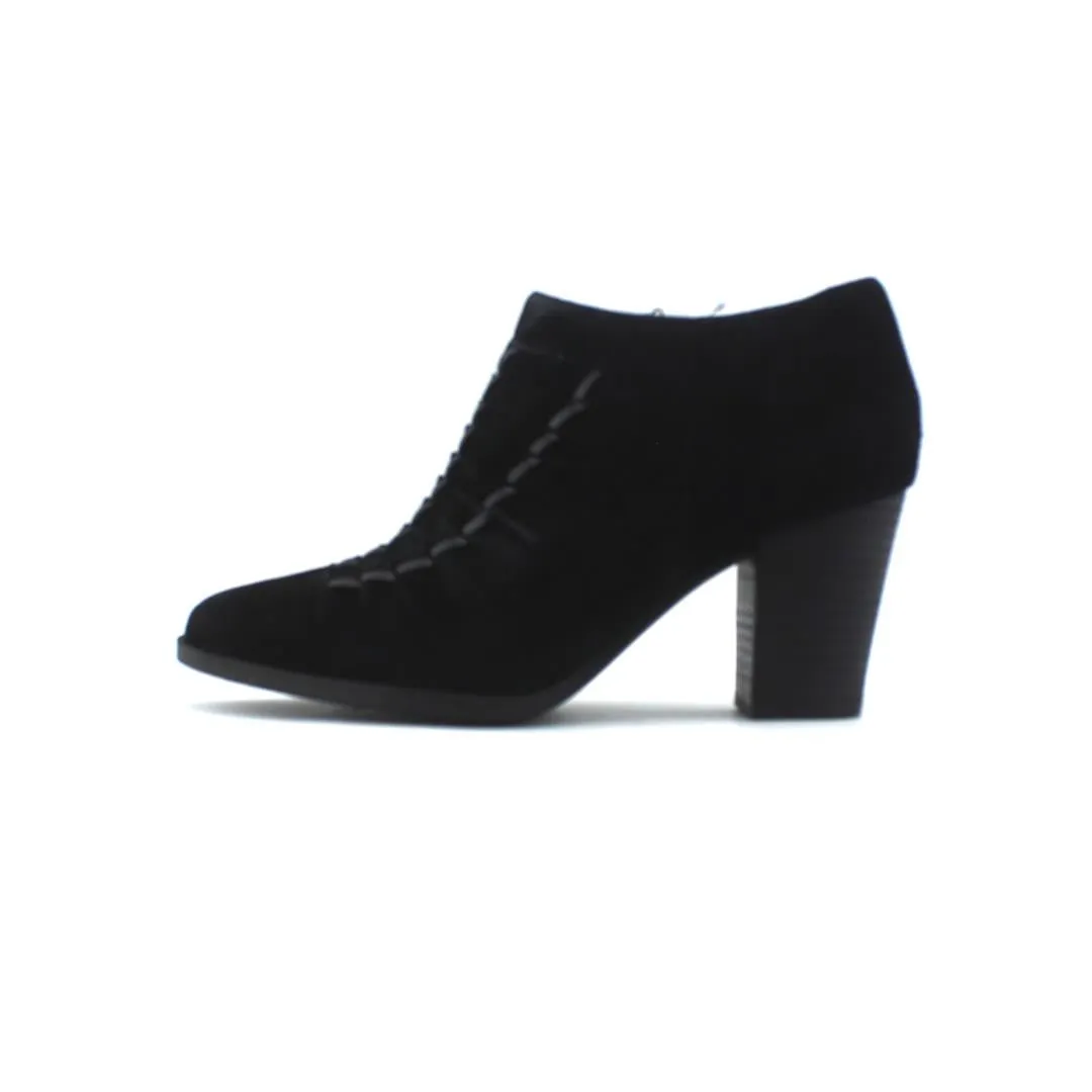 Slippers With Strap On Back FRANCO SARTO L-DMONA, BLACK SU