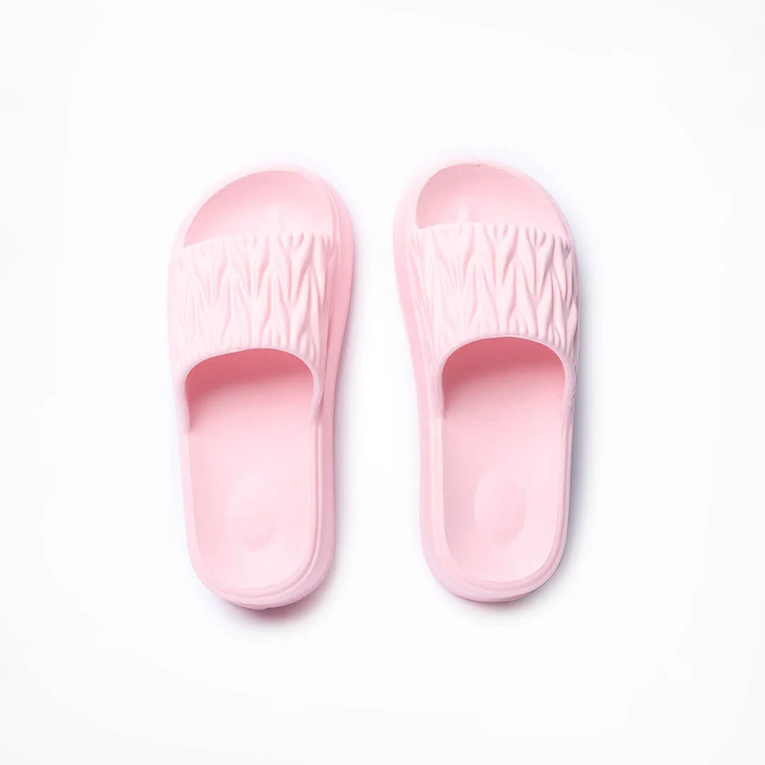 Birdsoles - Jovial Jays Slides - Pink Beat Slippers