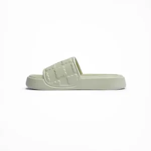 Birdsoles -  Soft Plover Slides - White Different Types Of Slippers