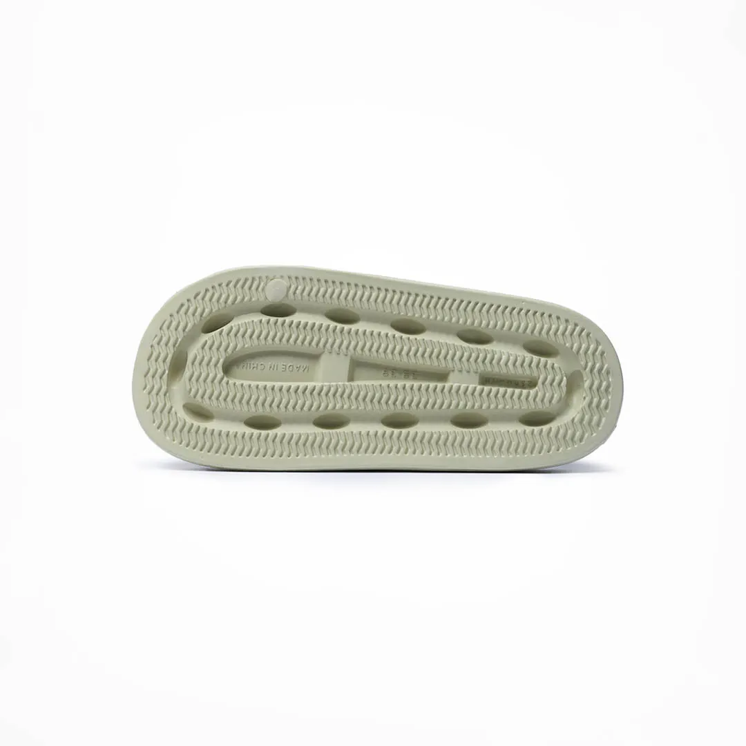 Florence Slippers Birdsoles -  Soft Plover Slides - White