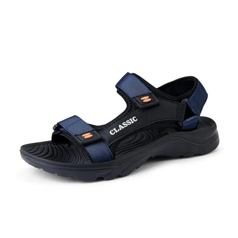 Leather Sole Sandals Cuzcare Orthopedic Men Sandal Arch Support Breathable Comfortable Lightweight Non Slip Sandal