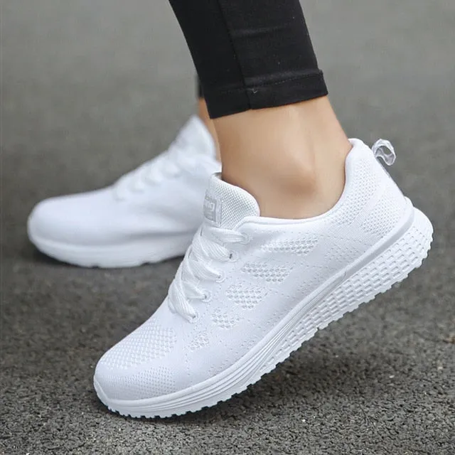 Sports Shoes Women Breathable Sneakers Women White Shoes Casual New Balance Shoes