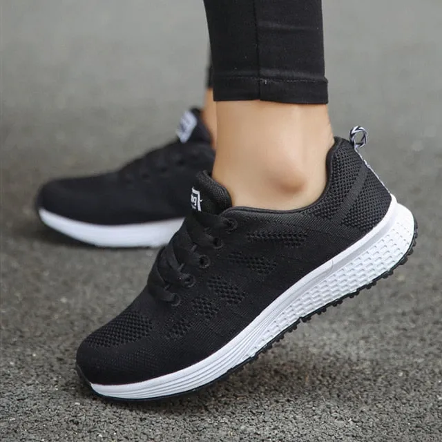 True Leather Casual Shoes Sports Shoes Women Breathable Sneakers Women White Shoes