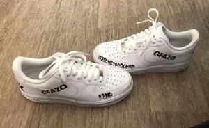 Asics Gel-venture 7 Trail Running Shoe 4 Pairs of Air Force 1's- GFAZO Theme- Custom Order