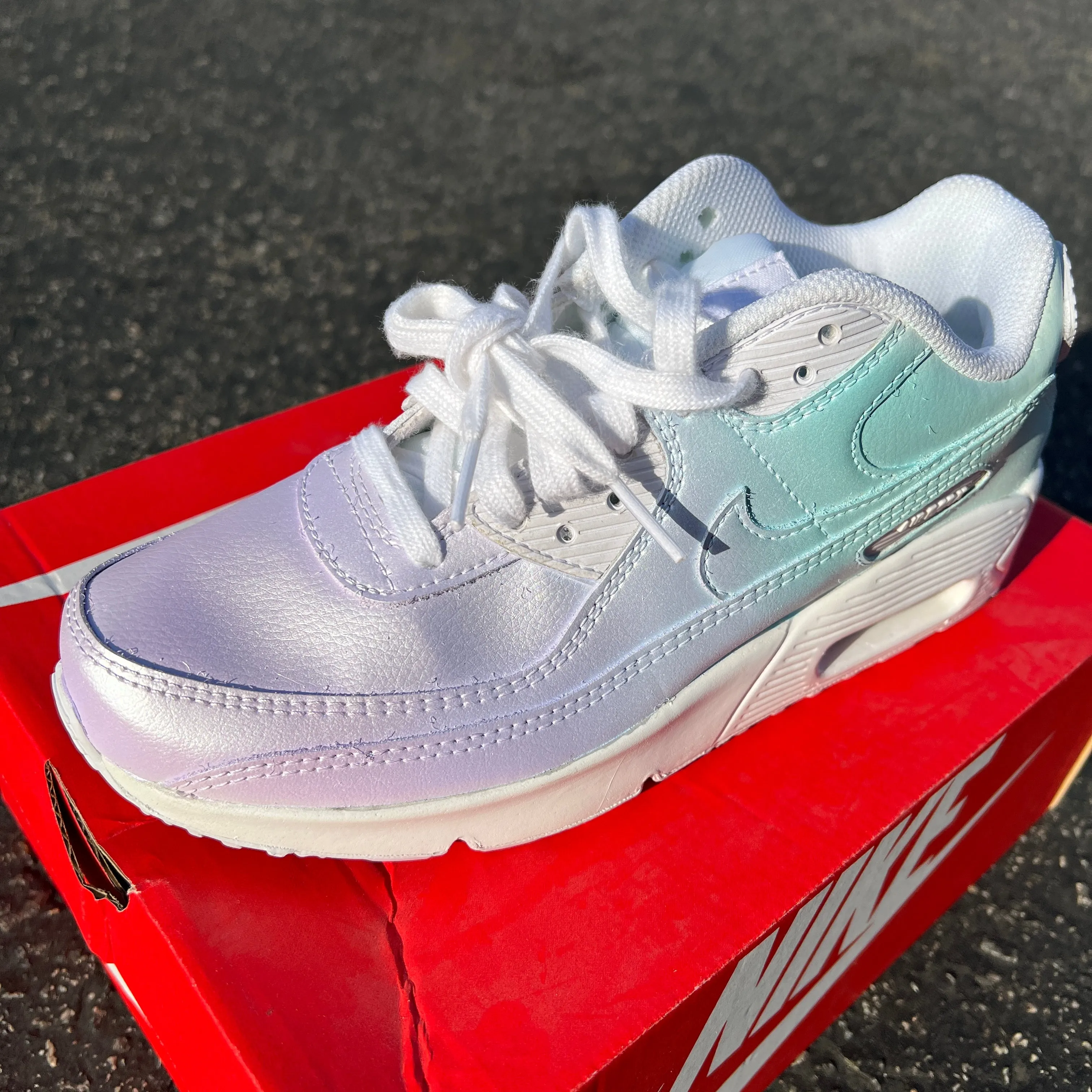 Custom NTWRK Air Max Day Gradient Air Max 90s Overpronation Shoes Asics