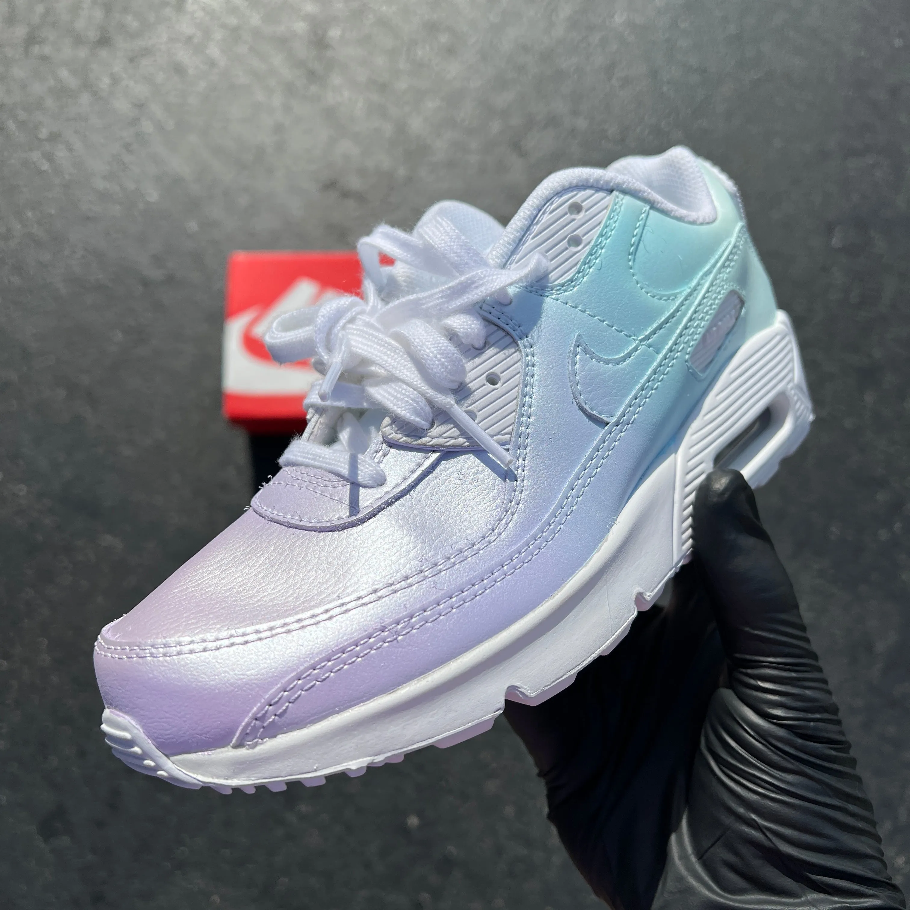 Custom NTWRK Air Max Day Gradient Air Max 90s Asics 19 Running Shoes