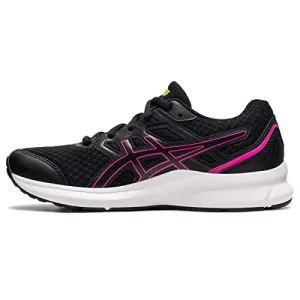 Asics Gel Tactic Volleyball Shoes ASICS Women's Jolt 3 Running Shoes, 7.5, Black/HOT Pink