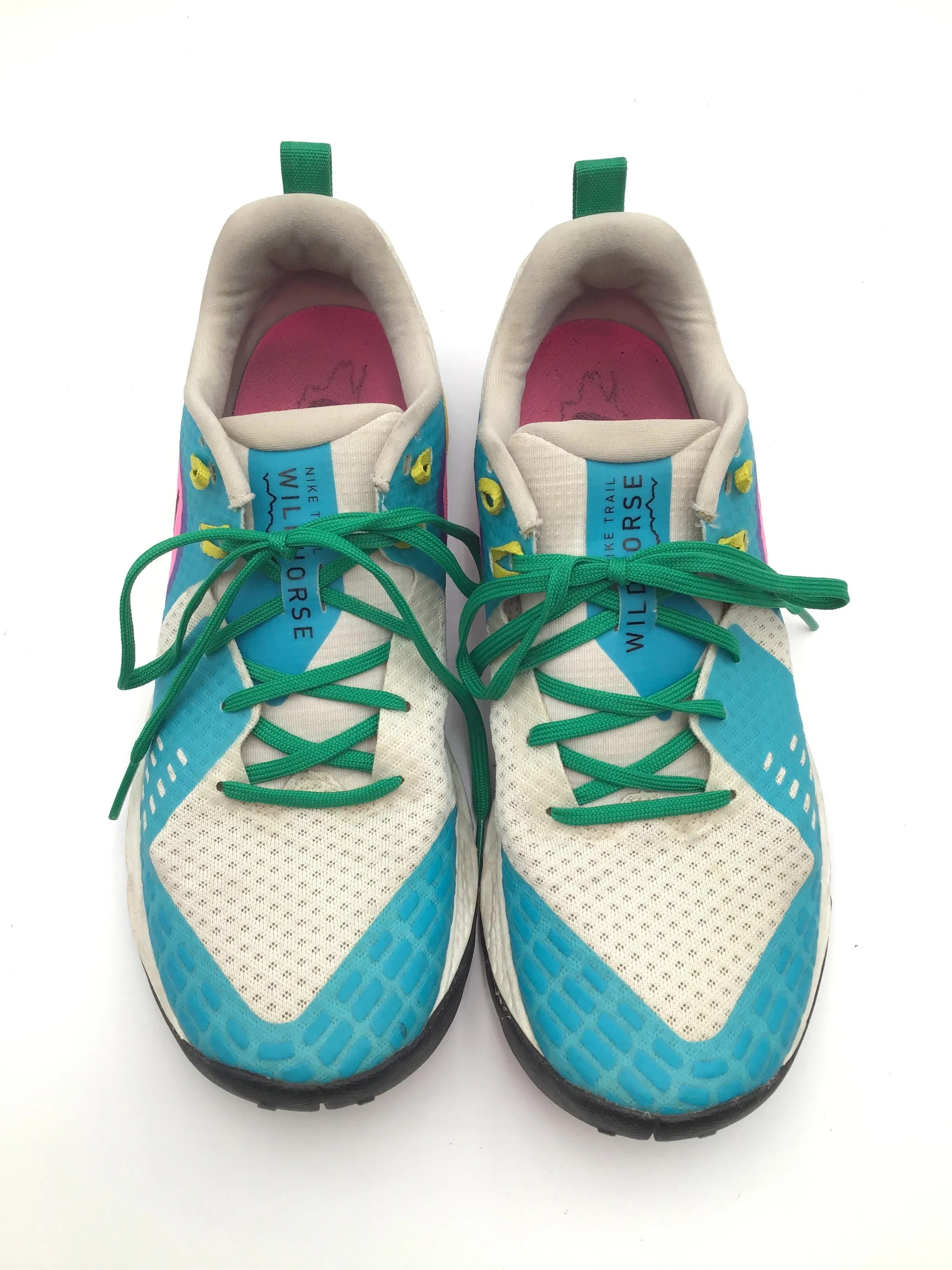 Asics Wide Badminton Shoes Blue & Cream Shoes Athletic Nike, Size 9.5