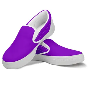 Deep Violet Women's Slip Ons Size 16 Slip On Shoes