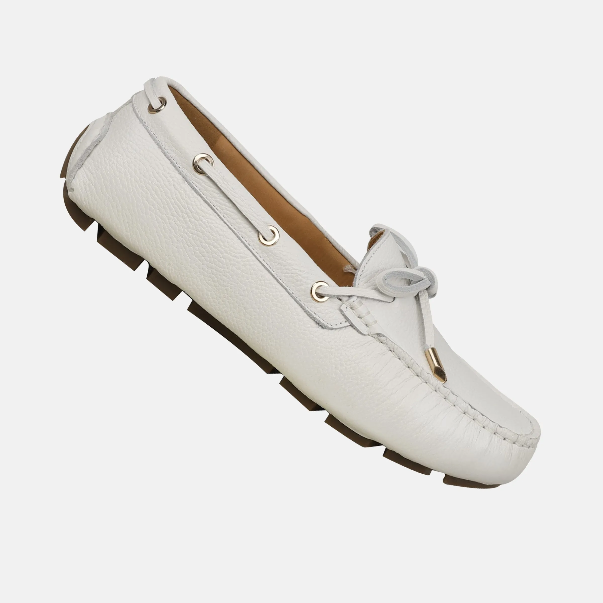 Greats Loafers Delta White