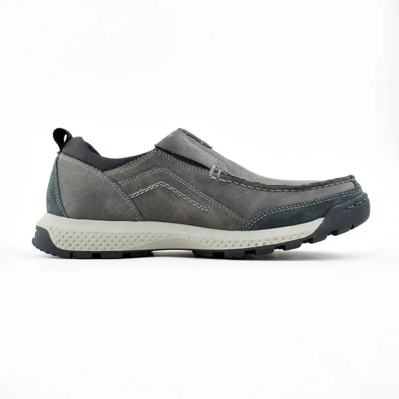 DOCKERS ALBRIGHT GREY - RUGGED SLIP-ON Casual Dress Tennis Shoes