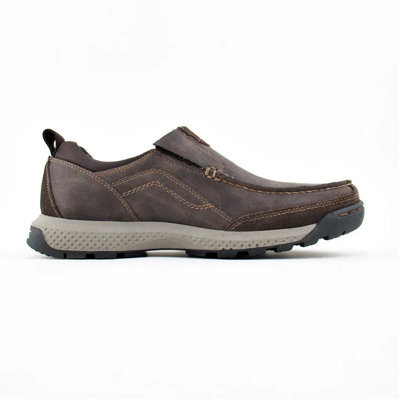 DOCKERS ALBRIGHT - RUGGED SLIP-ON (Umber Brown Color) Comfiest Casual Shoes