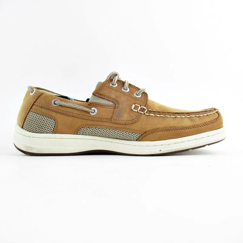 Ralph Lauren Modern Trainer Casual Shoes Dockers Beacon Brown Boat Shoe