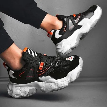 Fashion Sneakers Men Mesh Shoes Casual Young Man Street Sneakers Men Leisure Shoes Male Footwear Breathable Comfortable Flats 44 Field General Casual Shoes