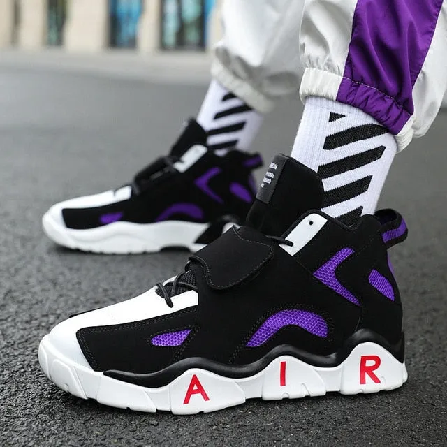 Dunk High Retro Se Casual Shoes Fashion Sneakers Men Mesh Shoes Casual Young Man Street Sneakers Men Leisure Shoes Male Footwear Breathable Comfortable Flats 44