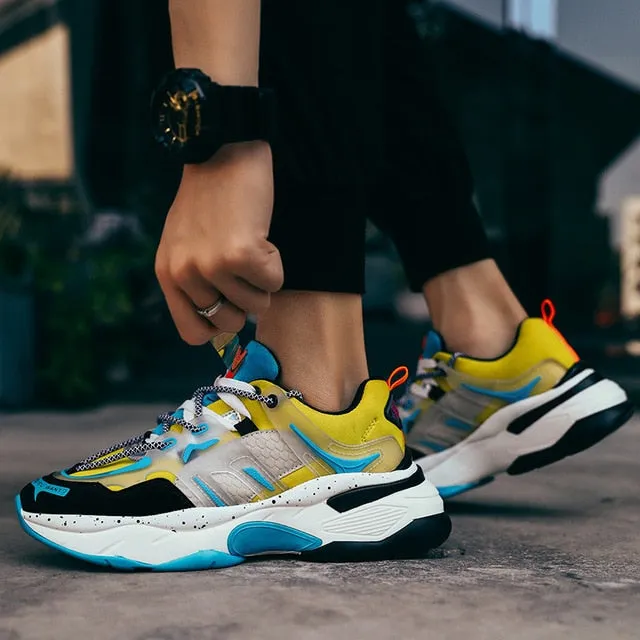 Fashion Sneakers Men Mesh Shoes Casual Young Man Street Sneakers Men Leisure Shoes Male Footwear Breathable Comfortable Flats 44 Casual Shoes Daily Use