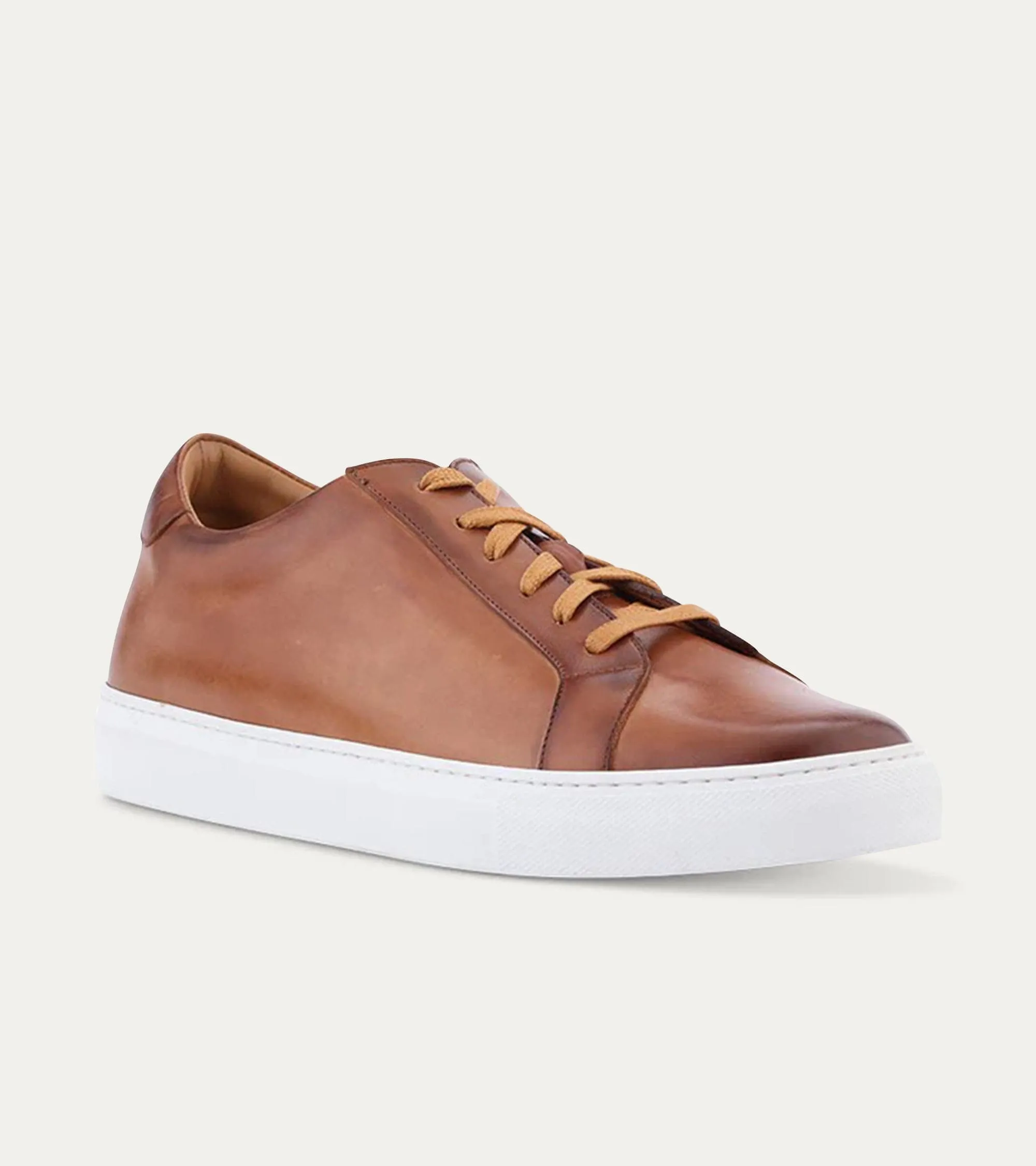 Duke Dress Sneaker Cuoio Nicol Leather Slip On Sneakers