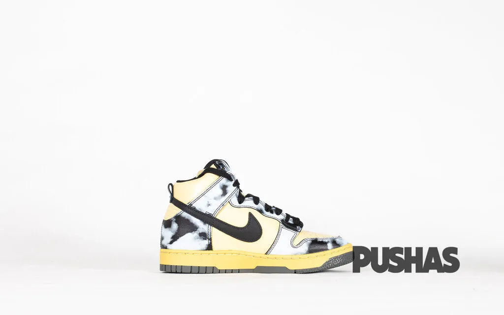 Dunk Hi 1985 SP 'Saturn Gold Acid Wash' Different Asics Shoes