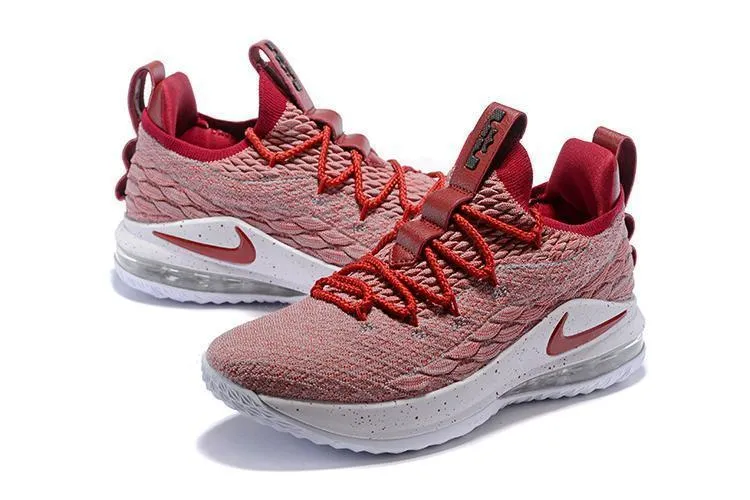 Pronation Asics Running Shoes Nike Lebron XV 15 Low EP Team Red Men Shoes Sale Size US7,8,8.5,9,10,11,12