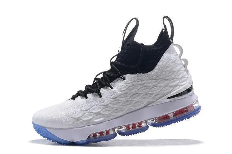 Nike Lebron XV 15 White Black Men Shoes Sale Size US7,8,8.5,9,10,11,12 Asics Gel Kayano 24 Shoes