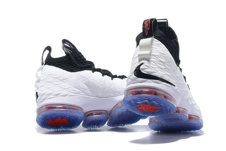 Nike Lebron XV 15 White Black Men Shoes Sale Size US7,8,8.5,9,10,11,12 Best Asics Tennis Shoe