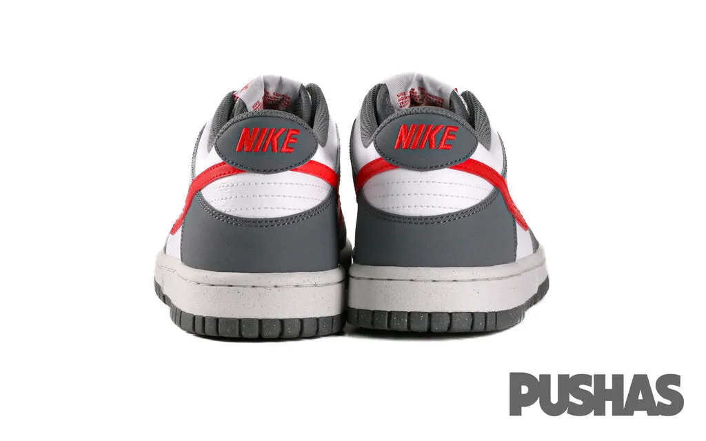 Dunk Low Next Nature 'Smoke Grey Light Crimson' GS (2022) Asics Soft Running Shoes