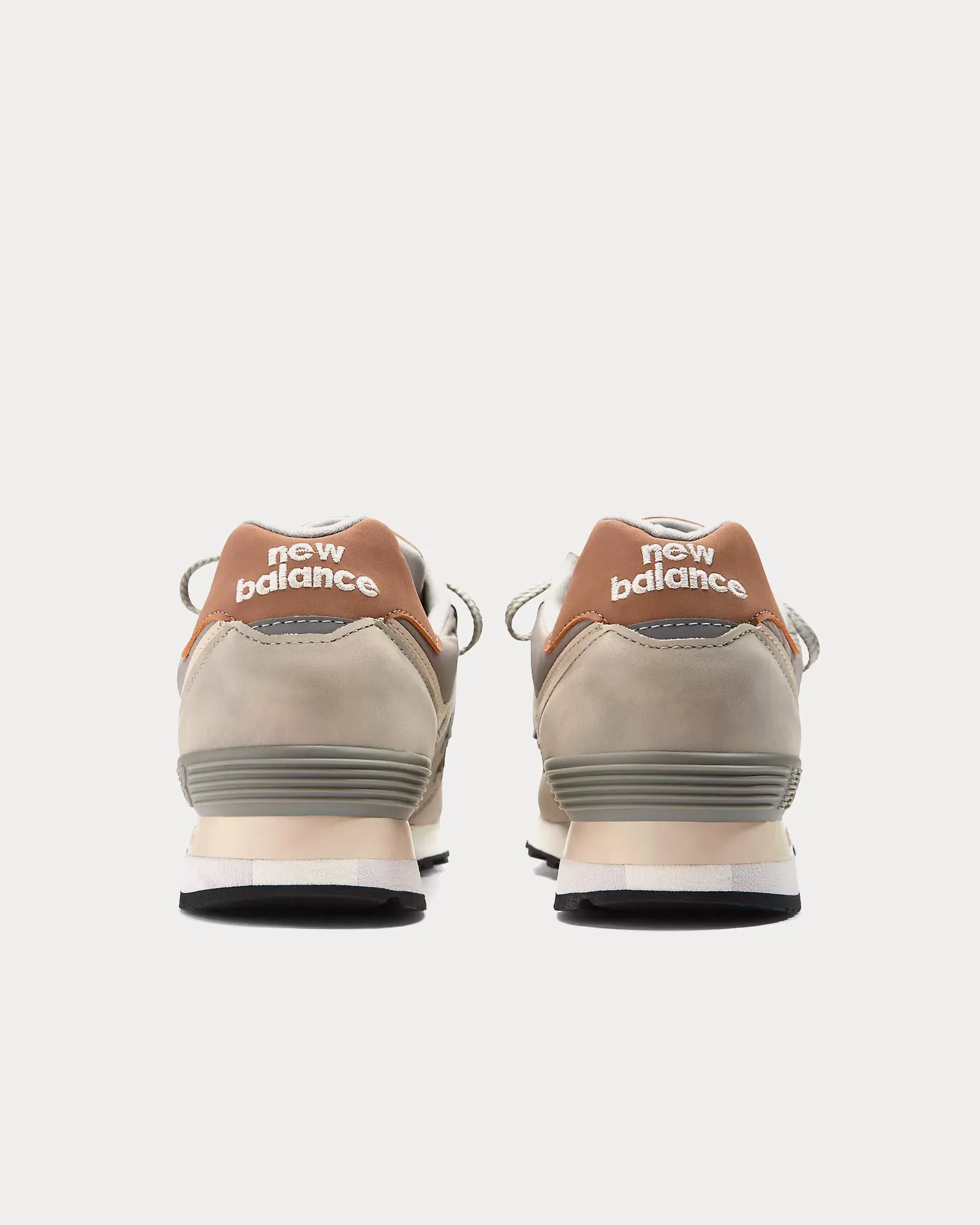MADE in UK 576 Nostalgic Sepia Moonstruck / Elephant Skin Coco Mocca Low Top Sneakers Where Do They Sell New Balance Shoes
