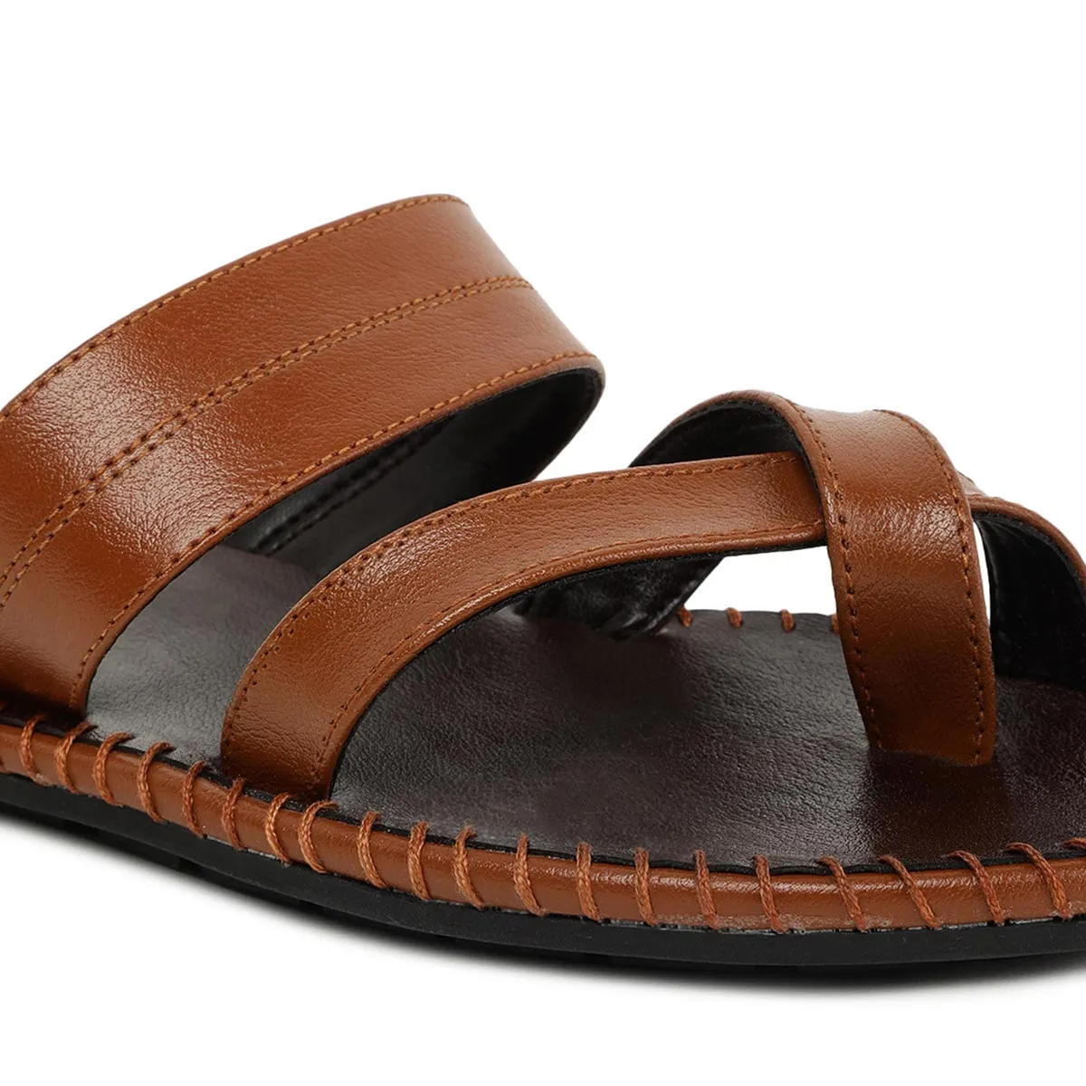 Paragon K2002G Men Stylish Sandals | Comfortable Sandals for Daily Outdoor Use | Casual Formal Sandals with Cushioned Soles Slip-on Slip Resistant Shoes