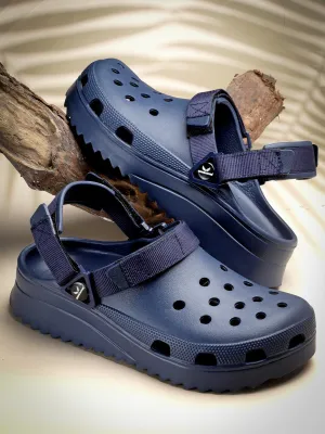 Slippers Grass Bersache Extra Soft Classic Casual with  Regular wear with Ultra Soft & Flexibility Technology Flip Flop for Men's & Boy's (6138-Blue)