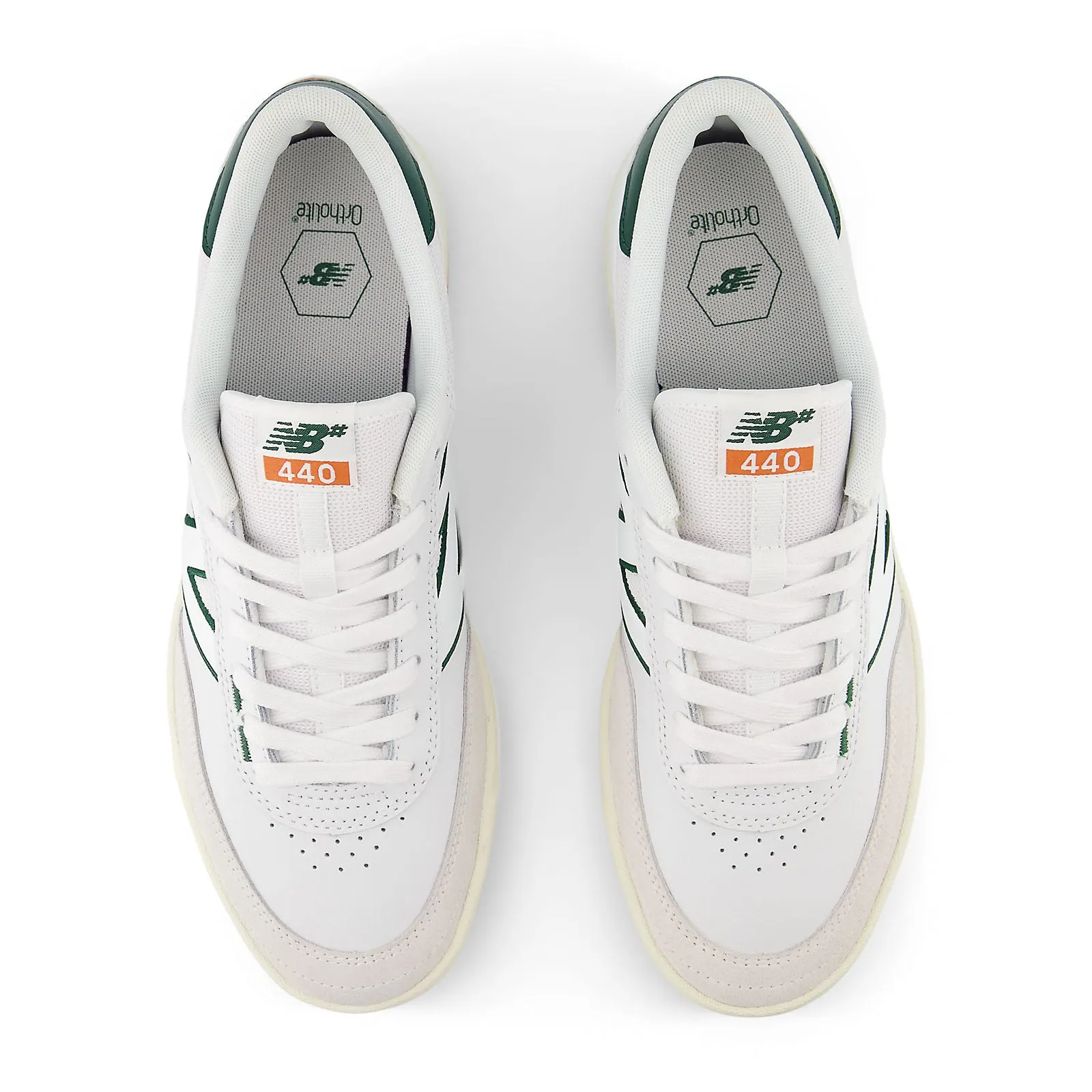 440 V2 LOW WHITE / FOREST GREEN Jjjjound New Balance 991