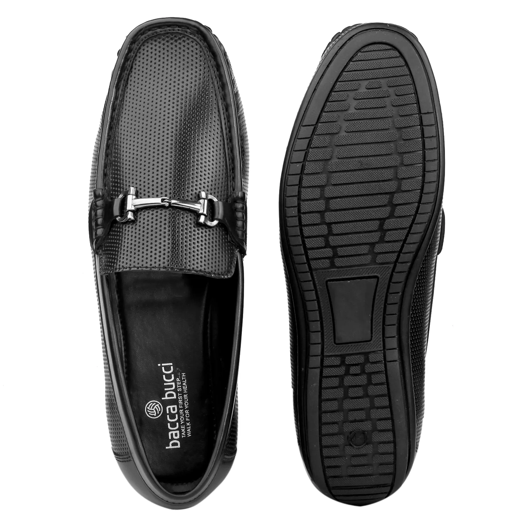 Python Skin Loafers Burberry Bacca Bucci PARIS Loafers Moccasins Shoes for Men with Elegant Buckle