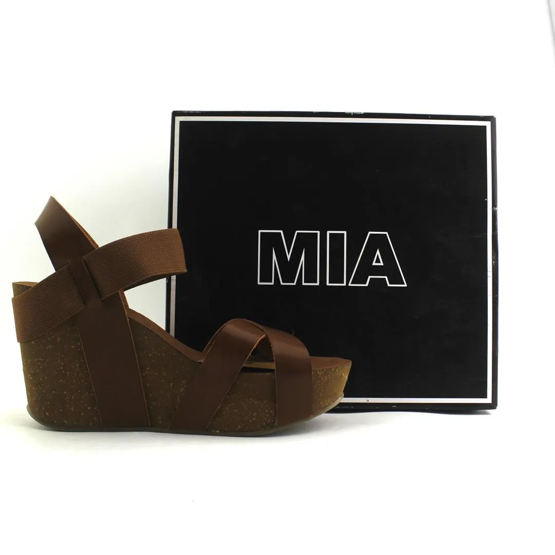 Gemma Slippers MIA JOY COGNAC