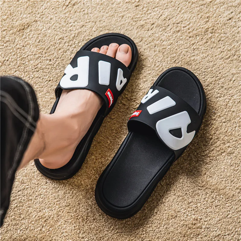 Ankle Strap Platform Sandals Men Beach Shoes Men's Sandals Shoes Wear-Resistant Sports Shoes