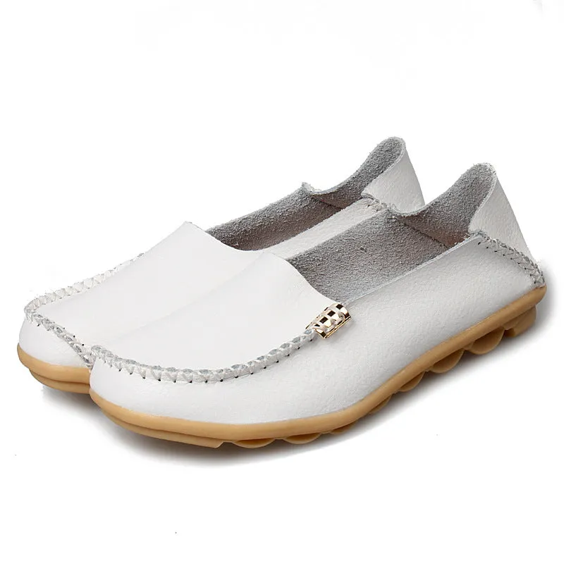 Lightweight Summer Work Shoes For Women Frame Loafers