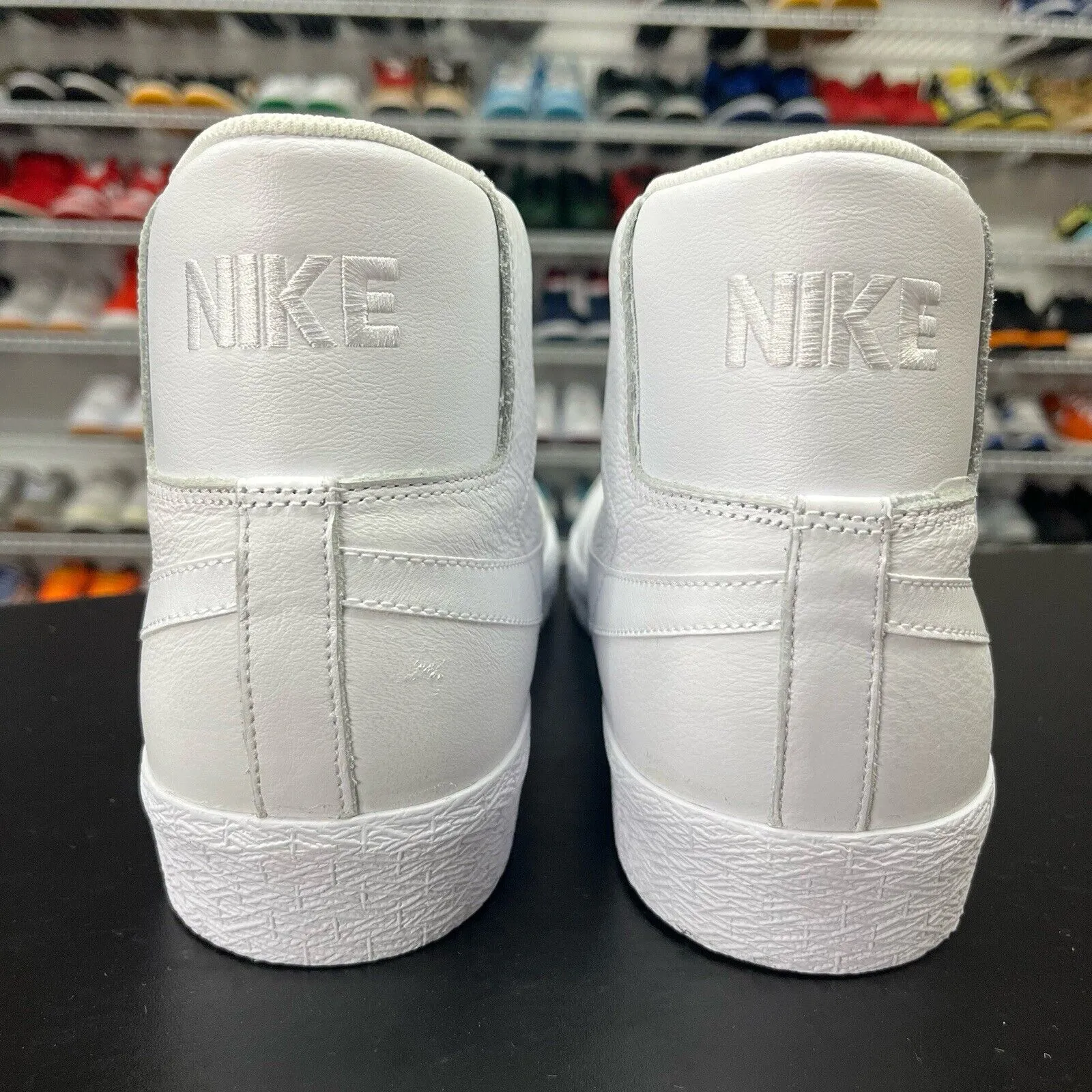 Nike Zoom Blazer Mid SB Triple White 864349-105 Men's Size 14 NWB Asics Japan Golf Shoes