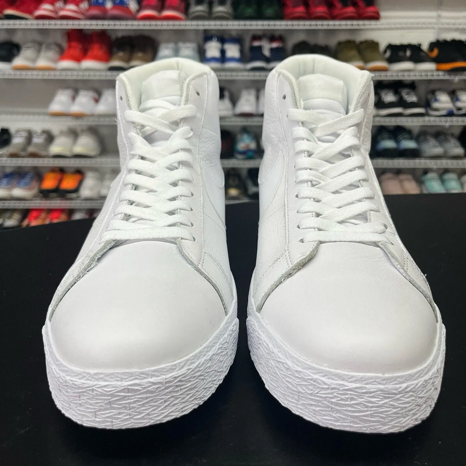 Asics Shoes Different Types Nike Zoom Blazer Mid SB Triple White 864349-105 Men's Size 14 NWB