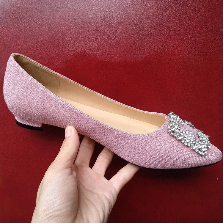 Black Satin Sequined Rhinestones Crystal Diamond Bridal Flats Shoes That Transform From Heels To Flats