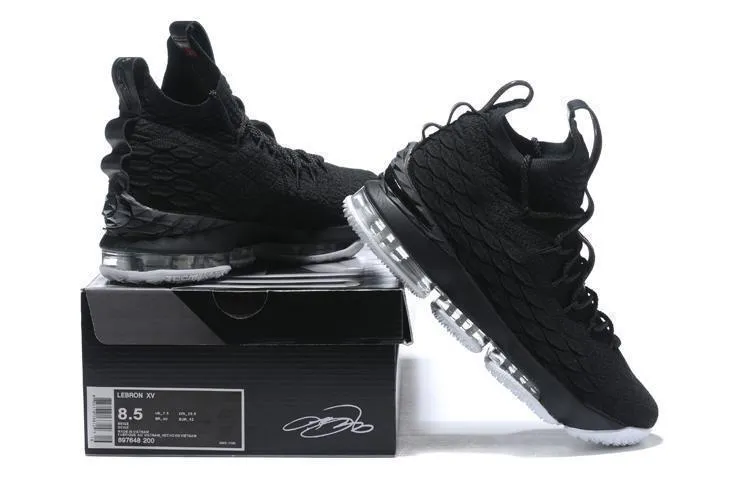 Shoes Asics Sale Nike Lebron XV 15 Black Men Shoes Sale Size US 7-12
