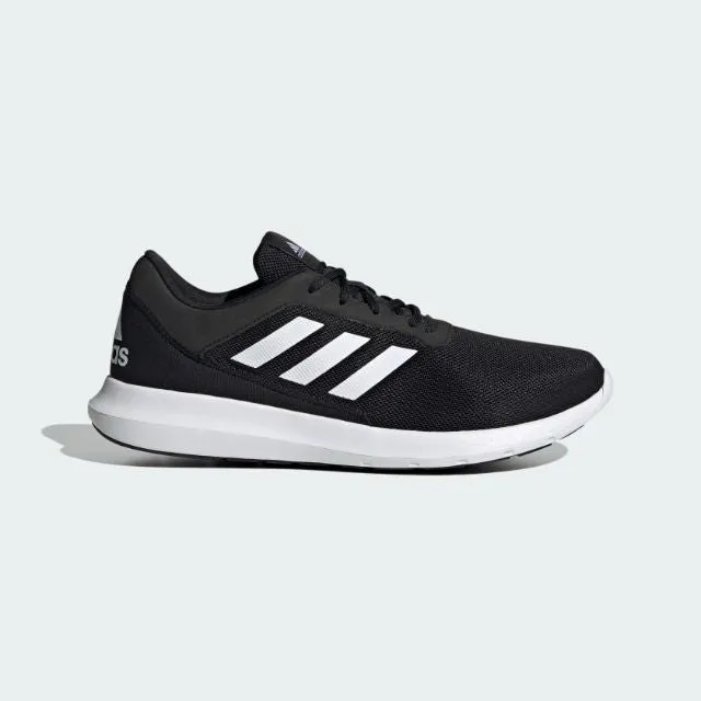 Adidas Core Racer Men Running Shoes Black Convert Shoe Size To Adidas
