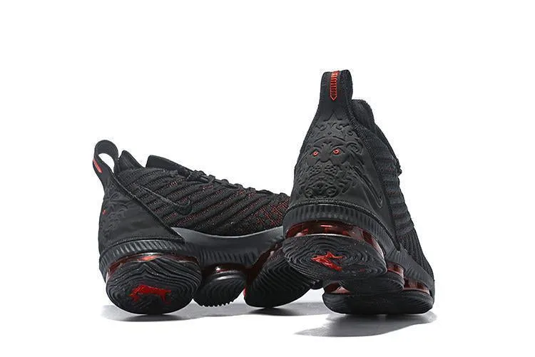 Shoe Asics Nike Lebron XV 16 EP Black Red Men Shoes Sale Size US7,8,8.5,9,10,11,12