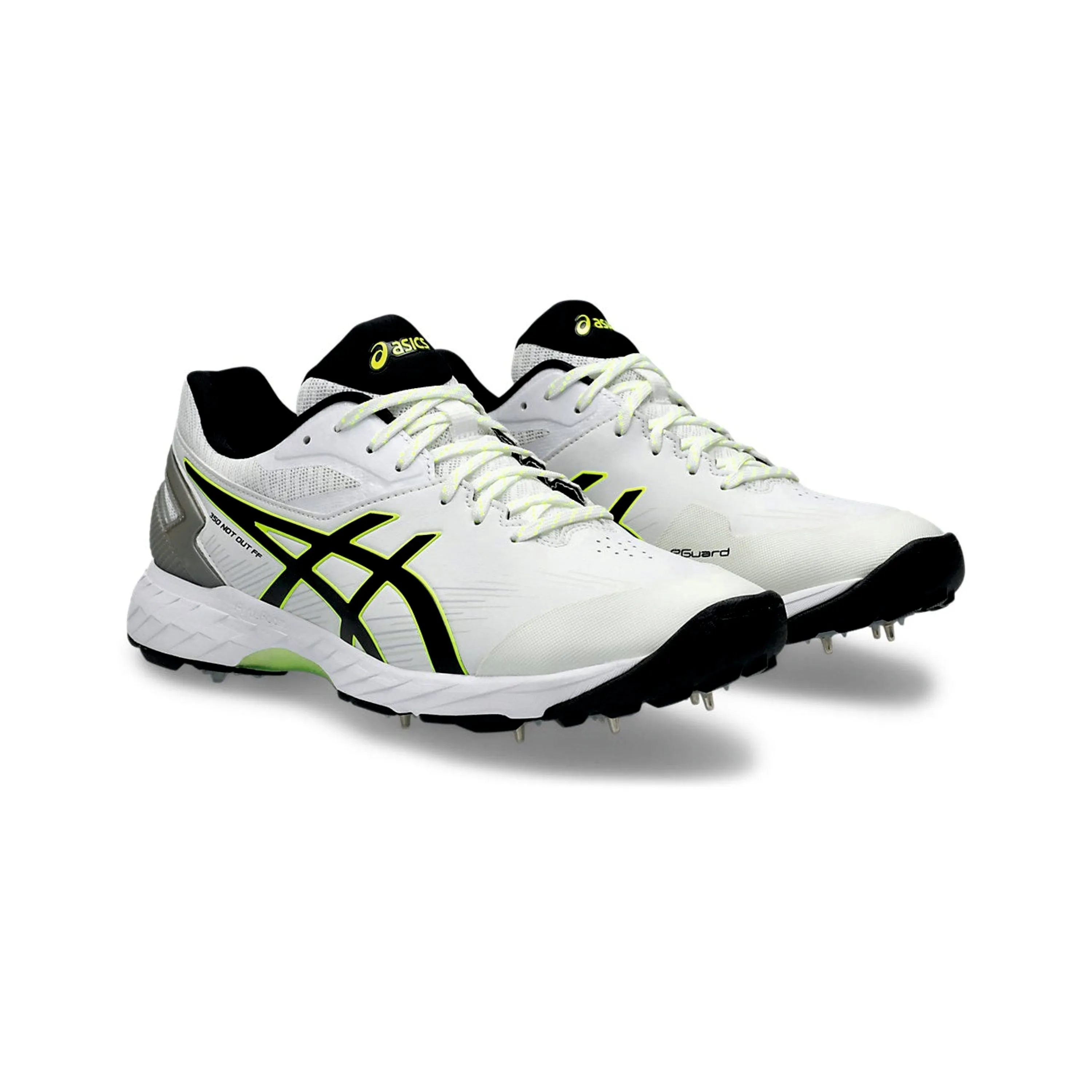 Asics 350 Not Out FF Cricket Shoes Metal Spikes Asics Tennis Shoes Wide Fit