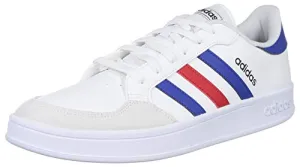 Adidas Men's BREAKNET FTWWHT/ROYBLU/VIVRED Tennis Shoe-10 Kids UK (FZ1837) Adidas Argentina Shoes